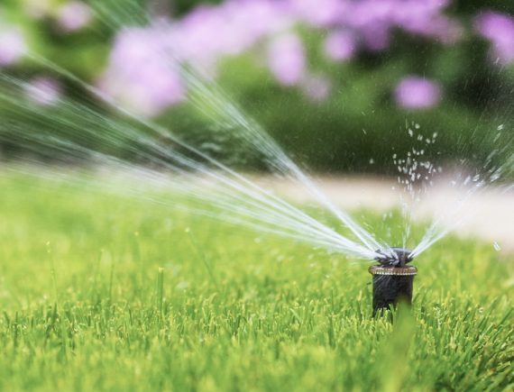 close up of an irrigation systems